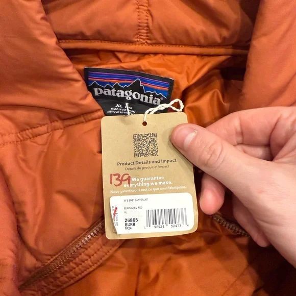 NWT Patagonia Coral Quilted Jacket - Picture 2 of 5